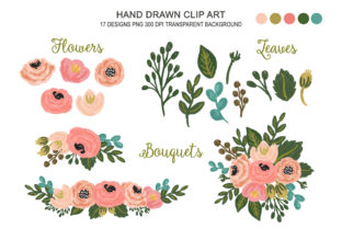 Blush Pink Florals: A Digital Toolkit for Elegant Branding