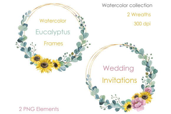 Enchanting Watercolor Wedding Wreath Clipart: A Designer's Guide