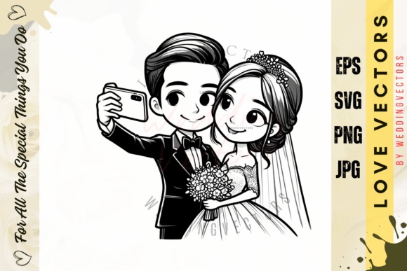Timeless Romance: The C3248 Wedding Vector Collection